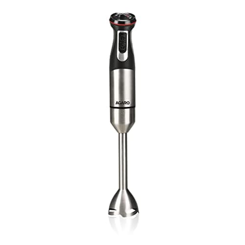 AGARO Grand 1000W Hand Blender with Chopper, Whisk & Beaker Set