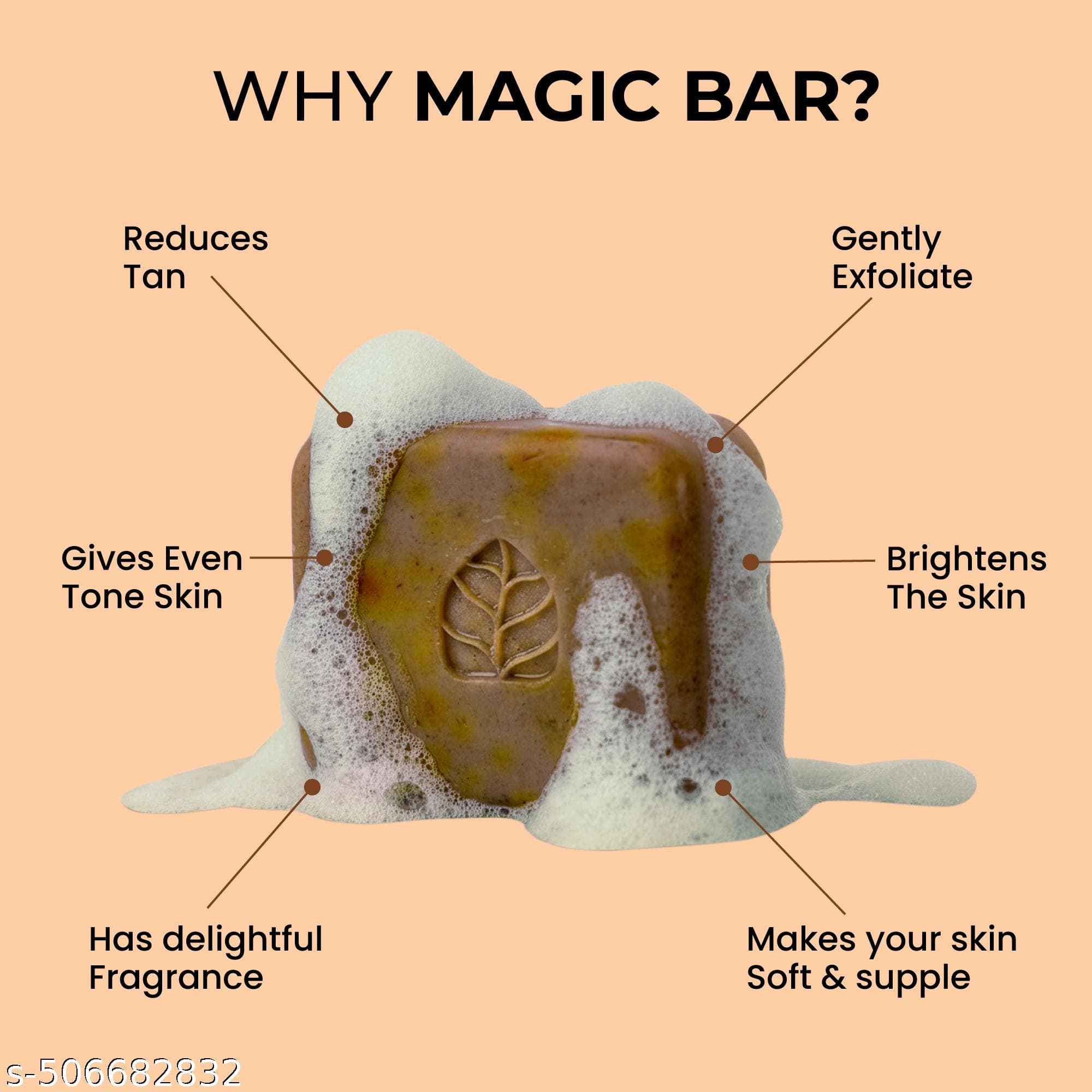 GHAR SOAPS MAGIC SOAP 300 GM