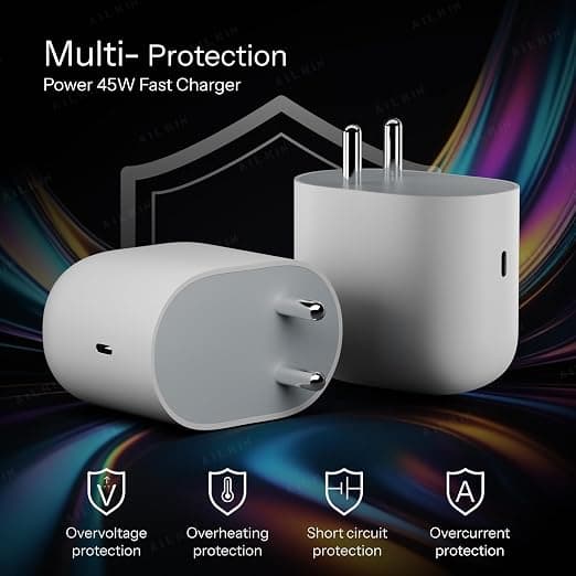 AILKIN 45W USB-C Fast Charging Adapter for Compatible Devices